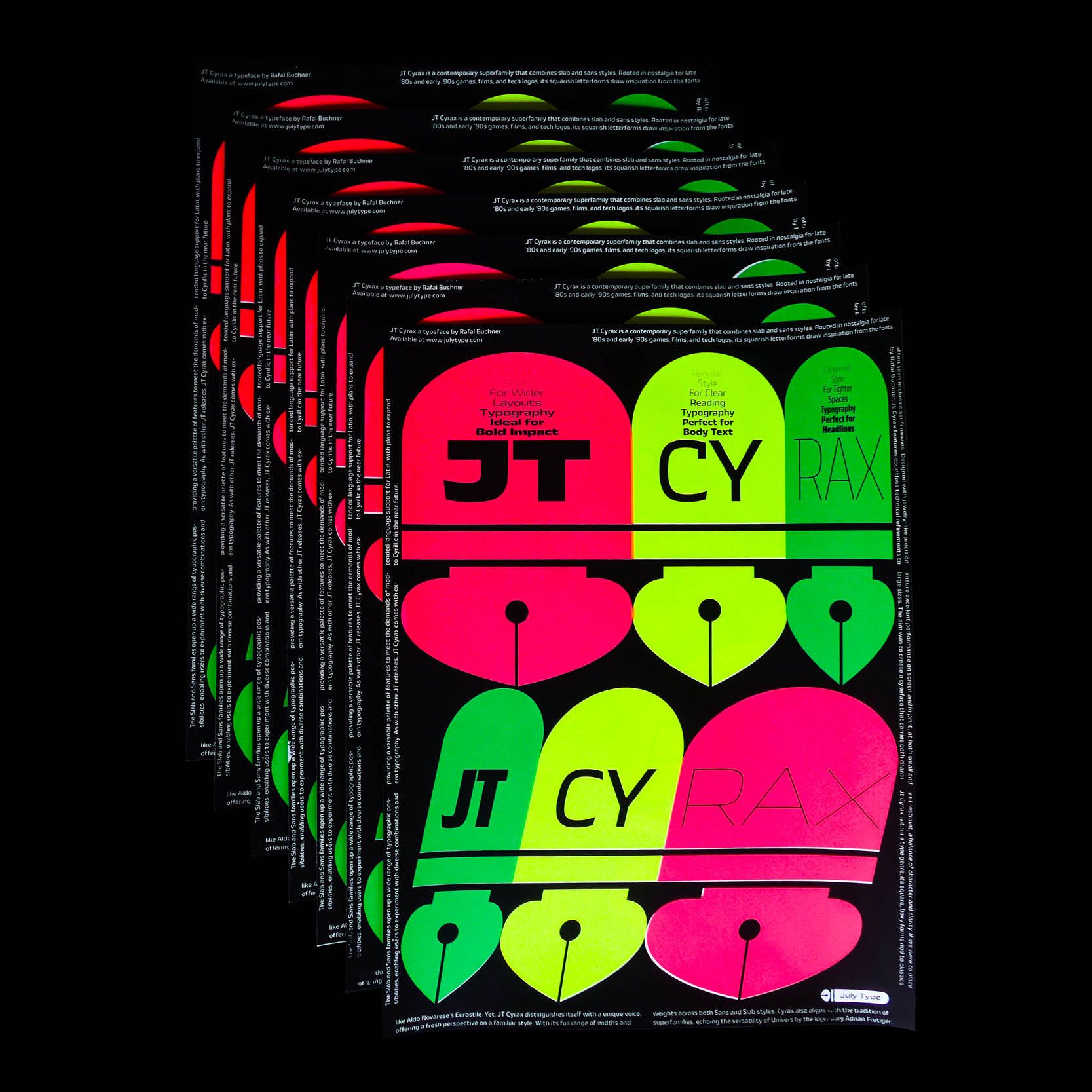 JT Cyrax Silkscreen Poster image